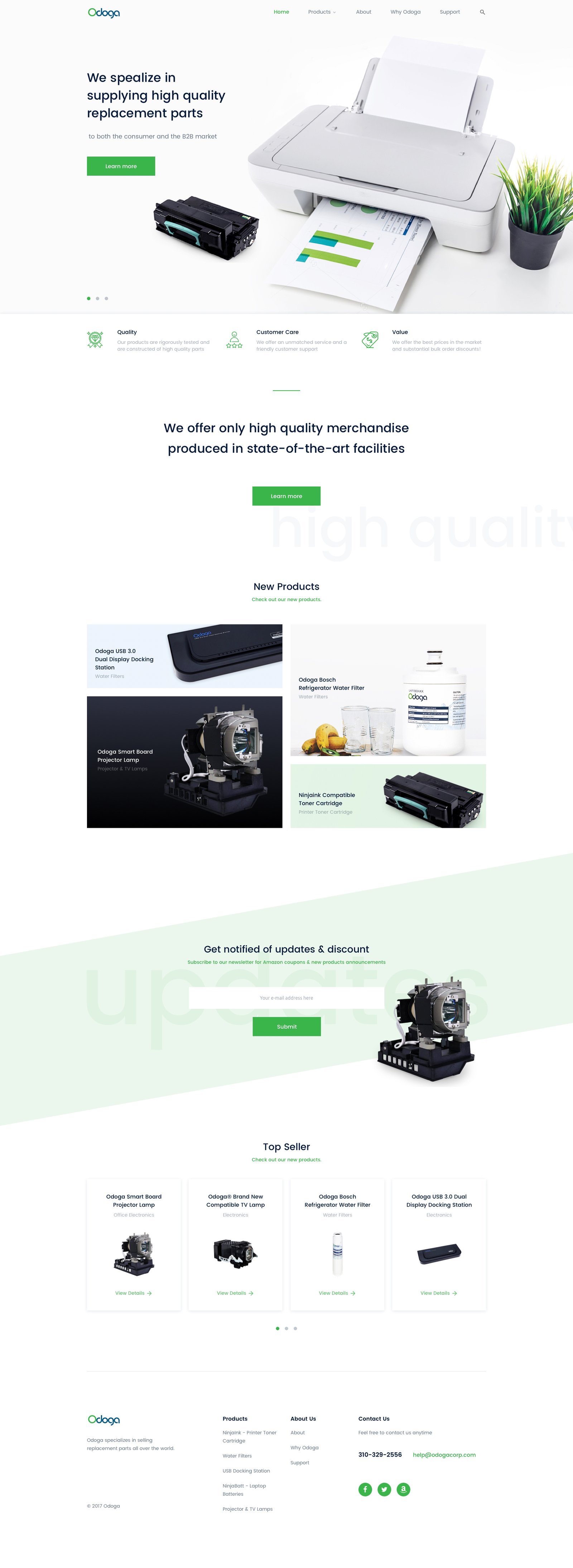 Landing Page